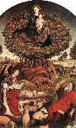FROMENT, Nicolas The Burning Bush dh Spain oil painting artist